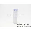 Taza de plástico moderno y con encanto ronda lápiz labial tubo contenedor HS8285, tamaño 11.8/12.1/12.7mm, colores de encargo